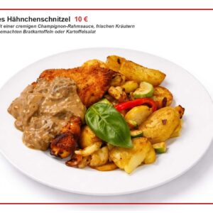 Zartes Hähnchenschnitzel